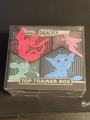 Pokémon Evolving Skys Drachenwandel Top Trainer Box - Deutsch Neu & OVP NM
