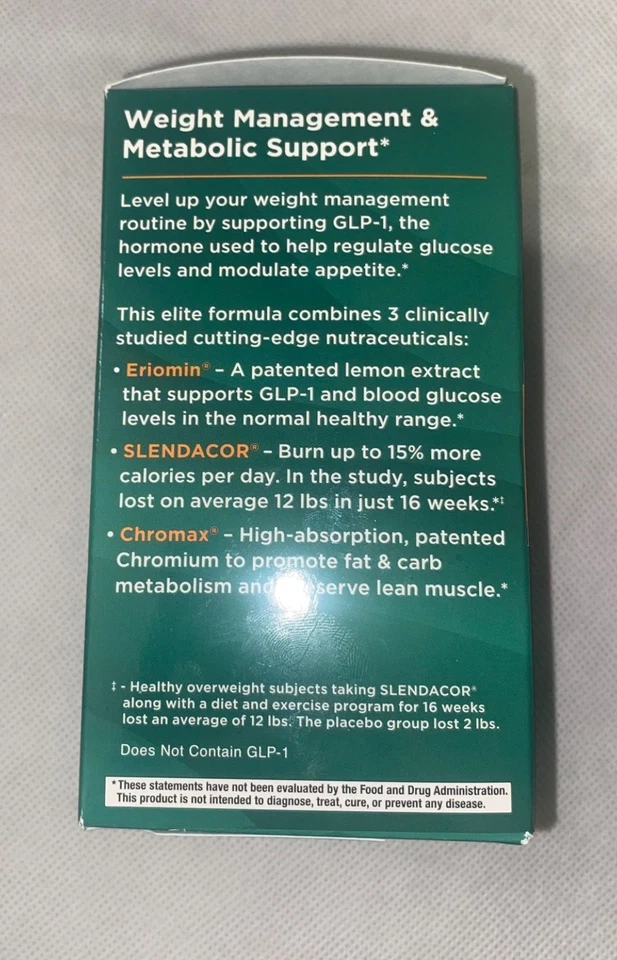 My GLP-1 Support Proclinical 60 Cápsulas Vegetarianas Cadera Cintura Reducción Nuevo Foto 4 de 4