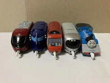 Plarail McDonalds Happy Set Train Seibu Rapito Odakyu Fujikyu Thomas Lot Used