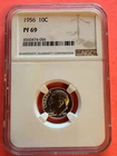 1956 Roosevelt Dime NGC PF69 PROOF Silver