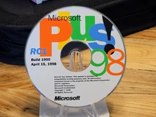 ULTRA RARE: Microsoft Windows 98 Plus! RC1 Build 1900! (Beta)