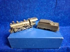 Pacific Fast Mail HO Brass Ten Wheeler Louisiana & Arkansas 4-6-0 Unpainted