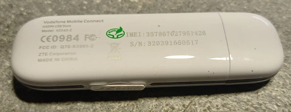 CHIAVETTA INTERNET  VODAFONE INTERNET KEY ZTE K3565Z  HSDPA 7.2Mbps USB MODEM - Immagine 4 di 4