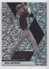 2021 Panini Mosaic Quick Pitch Silver Mosaic Prizm Wil Myers #139 04o2