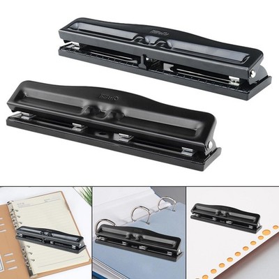 Locher verstellbar Home Office Schule Einsatz tragbar Locher Papierlocher