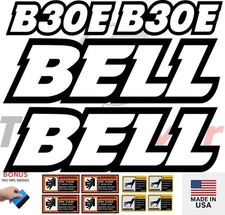 Fits Bell B30E Decal Kit Articulated Dump Truck - 3M VINYL- FREE SHIPPING