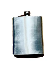 Unbranded Stainless Steel 18oz Hip Flask