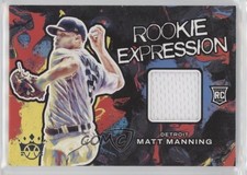 2022 Panini Diamond Kings Rookie Expression Relics Matt Manning #RE-MM 0q1p
