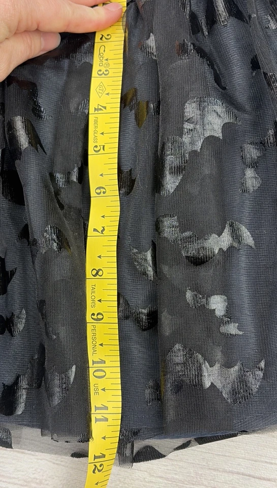 ¡Celebra! Halloween Niña Murciélago Tul Falda Negra Talla 5T Disfraz Vestir FrSHP Foto 4 de 4