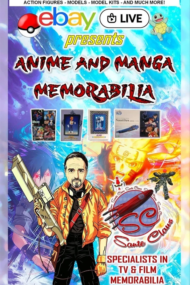 EBAY Live - 9- Anime inc.Gundam, Macross, Evangelion & lots more