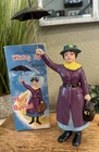 DISNEY VINTAGE WIND UP MARY POPPINS BY MARX WITH BOX 1964