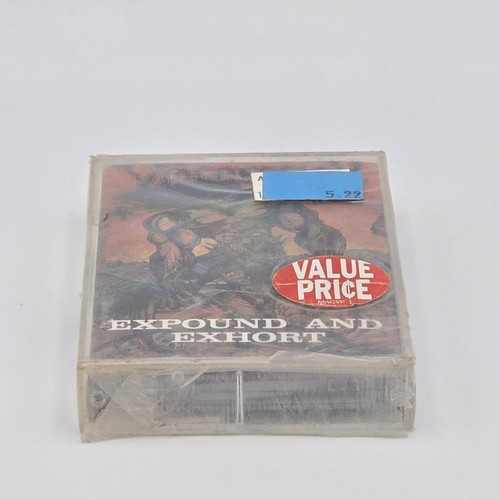 Factory Sealed Viogression - Expound and Exhort Cassette Tape 1991 Kraze Records - Picture 4 of 7