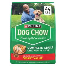 Purina Complete Dry Dog Food Adult Dogs High Protein Real Chicken 44 lb Bag 0.96 per pound