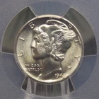 1942 "D" Mercury SILVER Dime 10c PCGS MS67 FB #087 *FULL BANDS* Unc BU ECC&C Inc