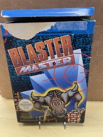 BLASTER MASTER FOR NINTENDO NES BOXED & COMPLETE W/ INSTRUCTIONS 