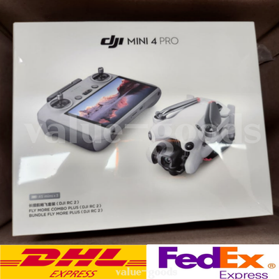 DJI Mini 4 Pro Fly More Combo Plus Drone +RC2 + 3Batteries Plus