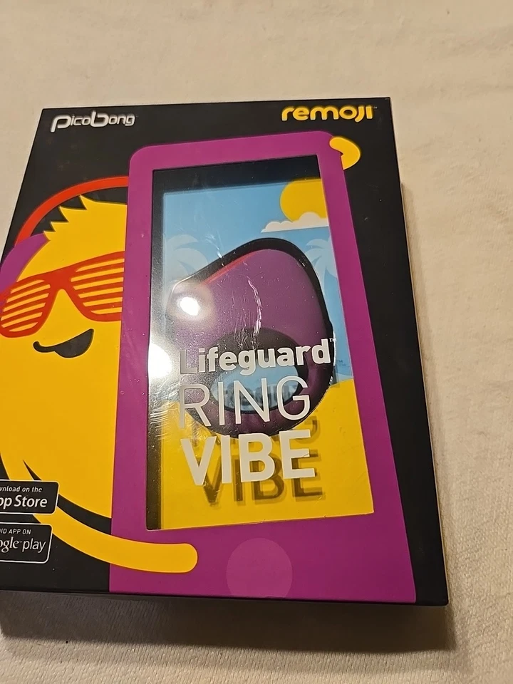 Picobong Lelo Remoji спасатель кольцо вибрации - фиолетовый - новый запечатанный в коробке  - Изображение 3 из 4