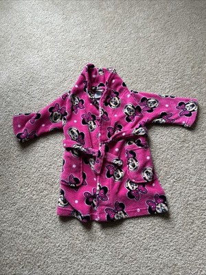 Minnie Mouse Disney Kids Robe 2T