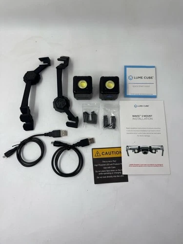 Lume Cube 2.0 Portable LED Light – Perfect for Drones, Cameras & Act (MI1068573)