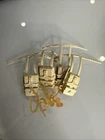Vtg Star Wars Hoth Backpacks And Gas Masks Lot Of 4 Accessories 1980 HK Kenner