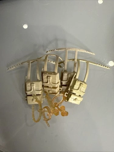 Vtg Star Wars Hoth Backpacks And Gas Masks Lot Of 4 Accessories 1980 HK Kenner