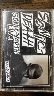 Vintage Alt. Rock Cassette Sonic Youth Sonic Death Sonic Youth Live SST 1988