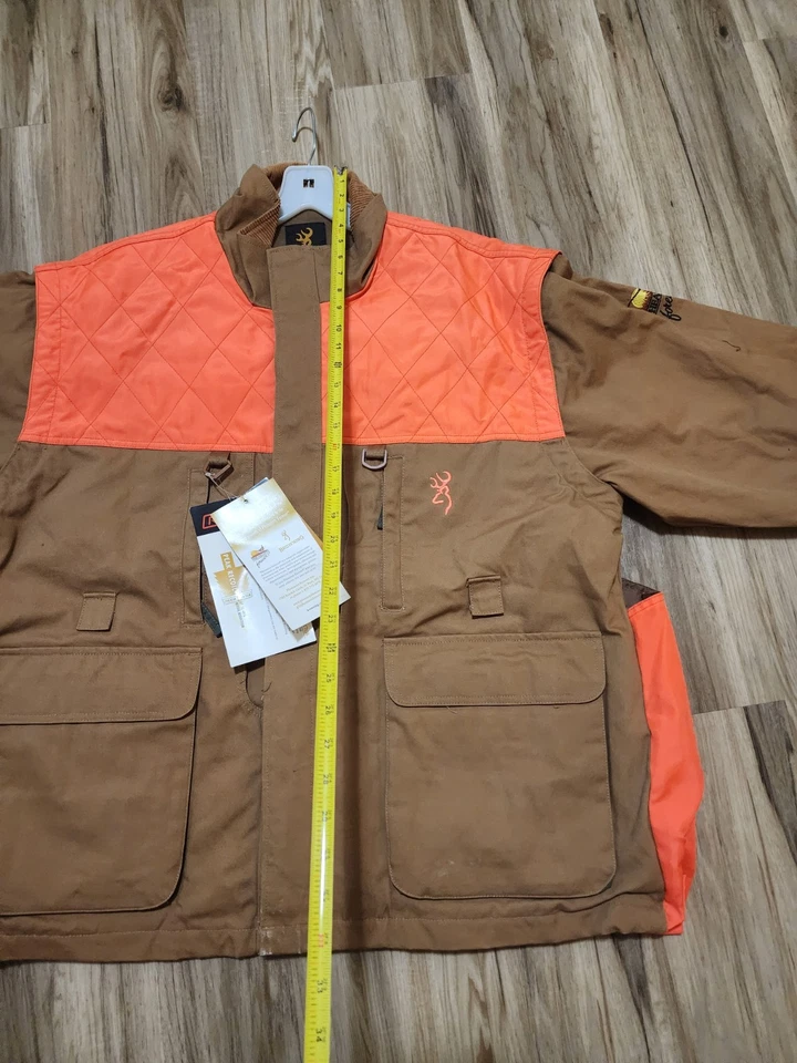 Chaqueta de lona Browning Hunting Pheasants Forever para hombre talla 2XL Upland Foto 2 de 4
