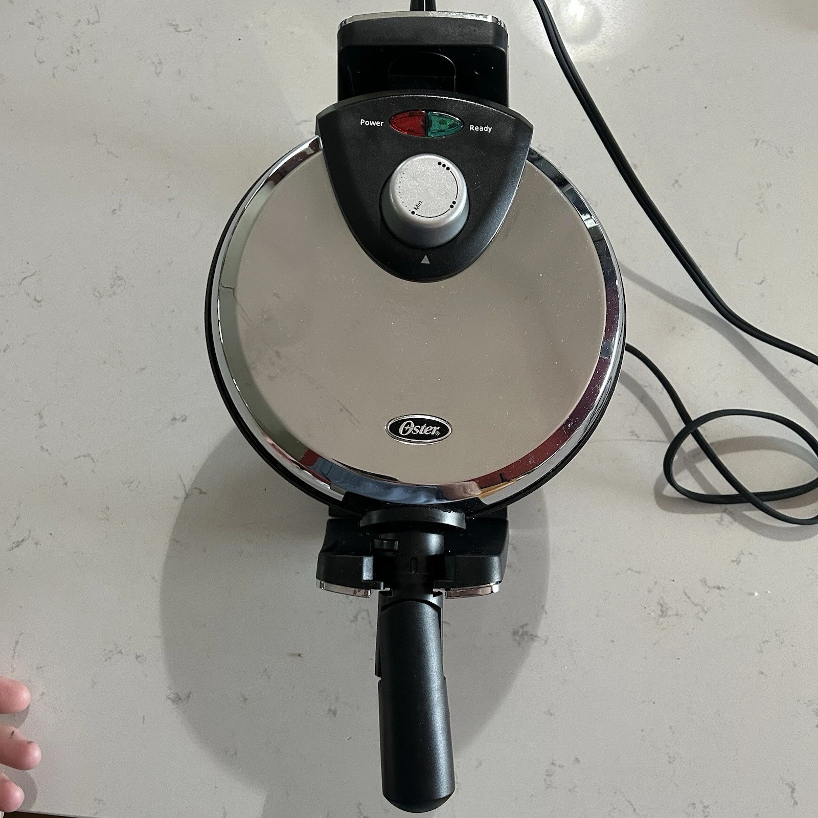 Oster Nonstick Flip Waffle Maker - Silver Model 3874 Tested