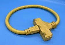 Master Electrician 04112ME Outdoor Contractor 2-Feet 3 Outlet Extension Cord