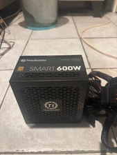 Thermaltake Smart W3 Series 80Plus Certified 600W Power Supply; ATX v3.1 Spec;