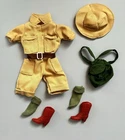 🩶 Adventures Of Vicky 🩶Vintage On Safari Doll Outfit Fits Barbie Sindy
