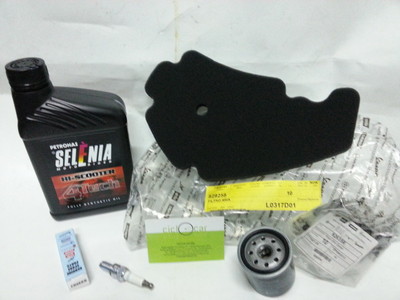 Kit Tagliando Filtro Olio Per Piaggio BEVERLY 500 2002 2003 2004 - Foto 2
