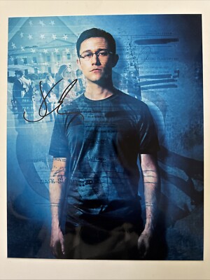 Joseph Gordon-Levitt Signed Autograph 8x10 Signed Snowden