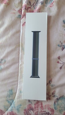 Apple Watch Band - Midnight/Eucalyptus Sport Loop (MN5M3AM/A) - New