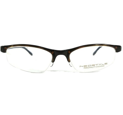 Lunettes Vintage Neostyle Fashtrend 54/14/135 - Modèle Ovale Rouge/noir - Neuf Sans étiquette - Montage Titane & Plastique