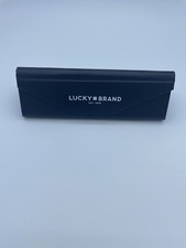 Lucky Brand Sunglass Eyeglass Empty Case Blue