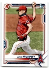 2021 BOWMAN DRAFT LUKE MURPHY LOS ANGELES ANGELS #BD-167