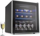 Silonn 16 Bottle Wine Cooler/Cabinet Beverage Refrigerator,Small Mini Wine