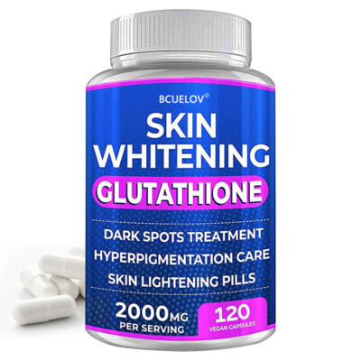 glutathione pills cvs SKIN WHITENING GLUTATHIONE 2000mg Per Serve Hair, Skin & Nail Health  capsules