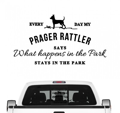 Prager Rattler Aufkleber Vintage Hundeaufkleber Folie Prague Ratter Prazsky Krys
