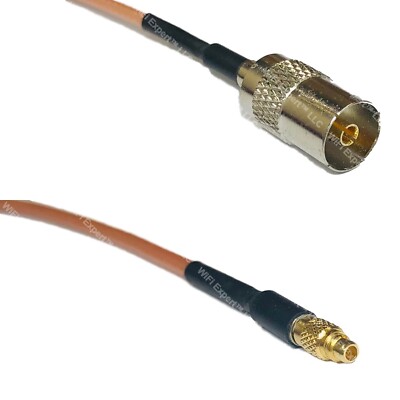 RG316 DVB TV Pal Female to MMCX MALE RF Cable Rapid-SHIP LOT