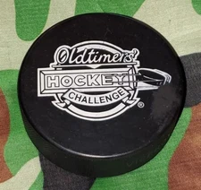 OLDTIMERS HOCKEY CHALLENGE OFFICIAL VICEROY MFG. HOCKEY PUCK MADE IN CANADA 🇨🇦