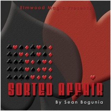 SORTED AFFAIR GIMMICK DVD BY SEAN BOGUNIA MAGIC CARD TRICK OIL WATER