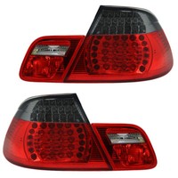 LED RüCkleuchten Heckleuchten Set FüR BMW 3Er E46 Cabrio Bj. 00-03 Rot/Schwarz