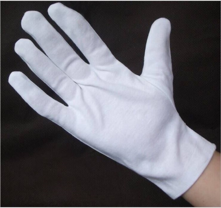Guantes Cortos Blancos Damas Hombres Capitán Payaso Mago Vestido Elegante