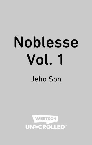 Noblesse Volume One: A WEBTOON Unscrolled Graphic Novel by Jeho Son,  Kwangsu Lee, Paperback