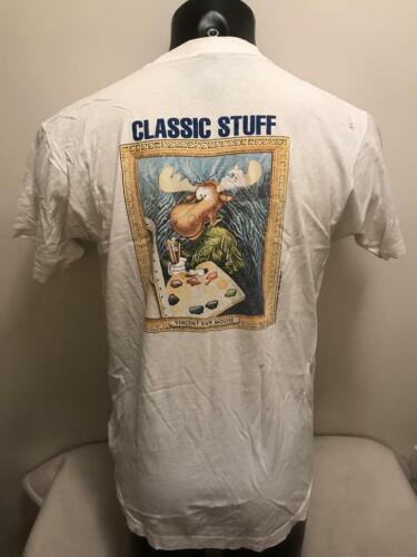 Vintage Rocky And Bullwinkle Vincent Van Moose Shirt … - Gem