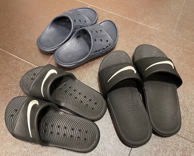 3x Slipper (1x Nike Kawa 819352-00 Youth Size 5Y) Nike - Main Image