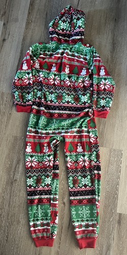 Place Kids One-piece Holiday Pajamas Size 14(XL) - Picture 3 of 5