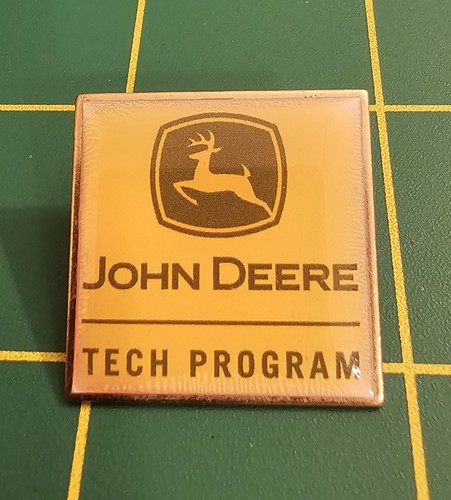 Enamel 'John Deere Tech Program' Lapel Pin | eBay